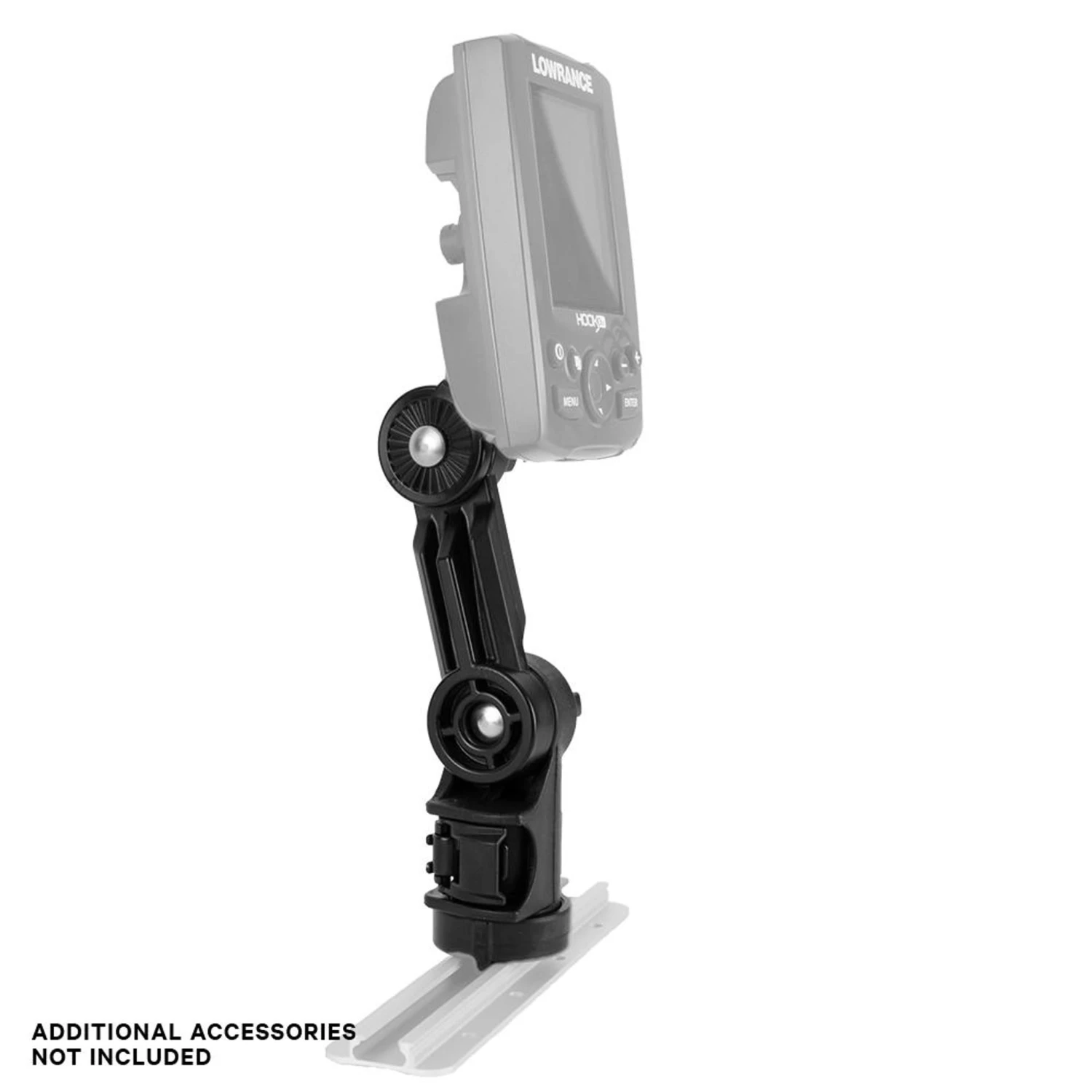 Yak-Attack Fish Finder Mount For Lowrance Elite/Hook 3,4,5 And Elite Ti 5,7 Replaces Stock Base, Track Mount With Extension Arm - Image 2